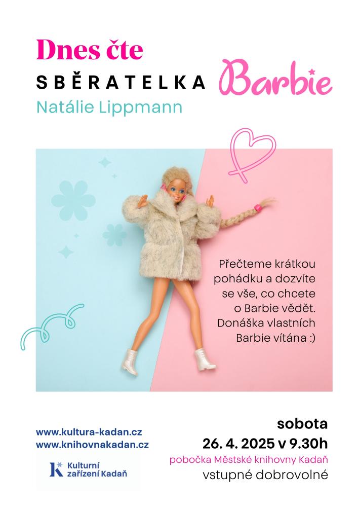 DNES ČTE...sběratelka BARBIE