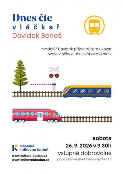 DNES ČTE - vláčkař